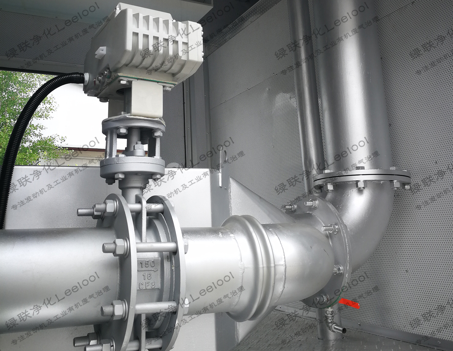 非标定制发电机组干式净化器