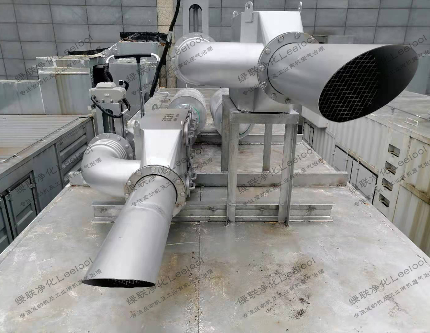 数据中心集装箱型DPF黑烟净化器