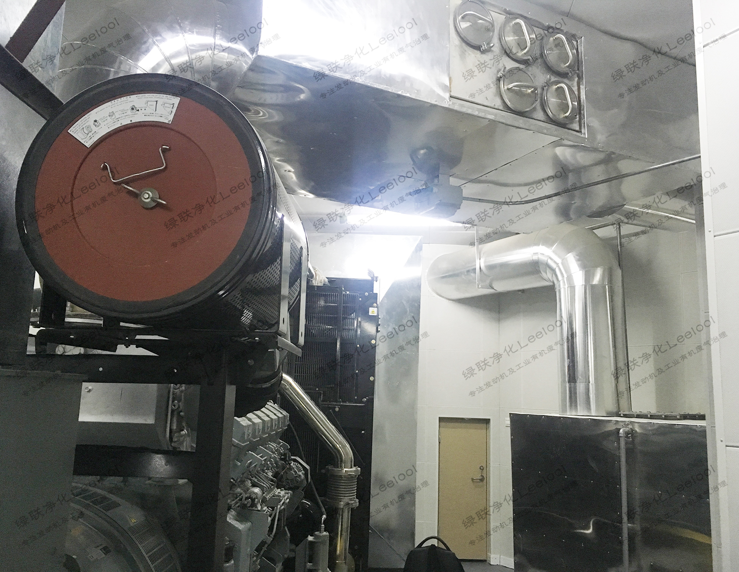 机场航站楼柴油发电机尾气黑烟治理