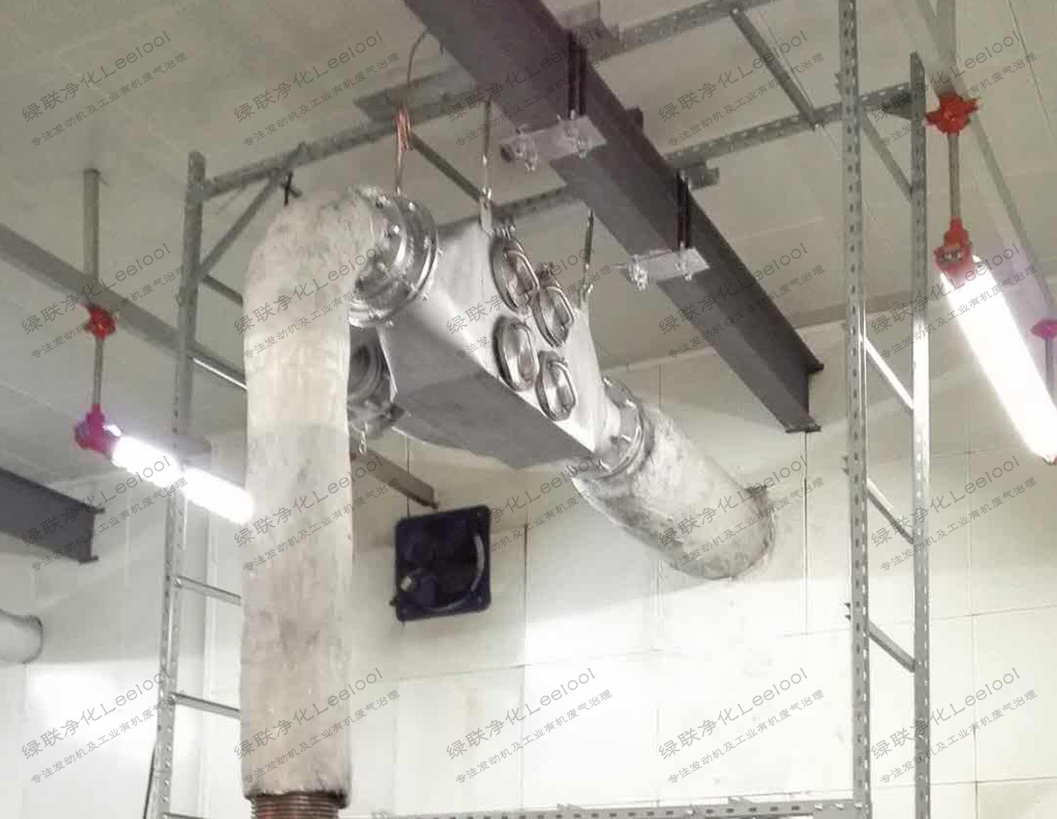 大功率发电机尾气黑烟净化器