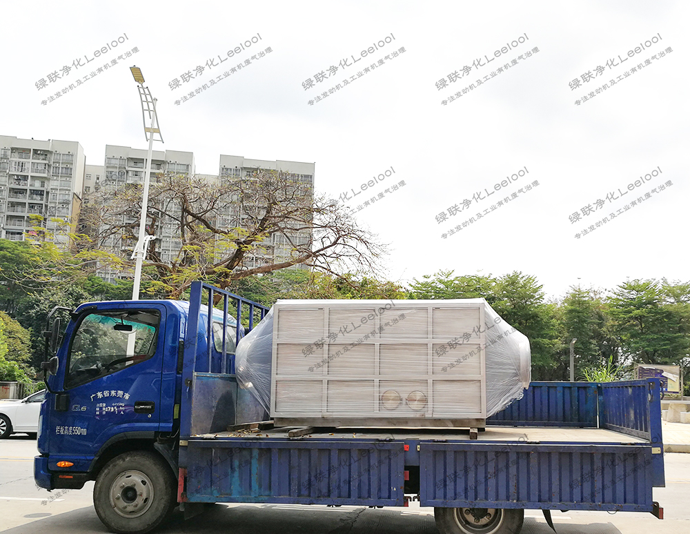 现代牧业牧场沼气发电机组氮氧化物治理