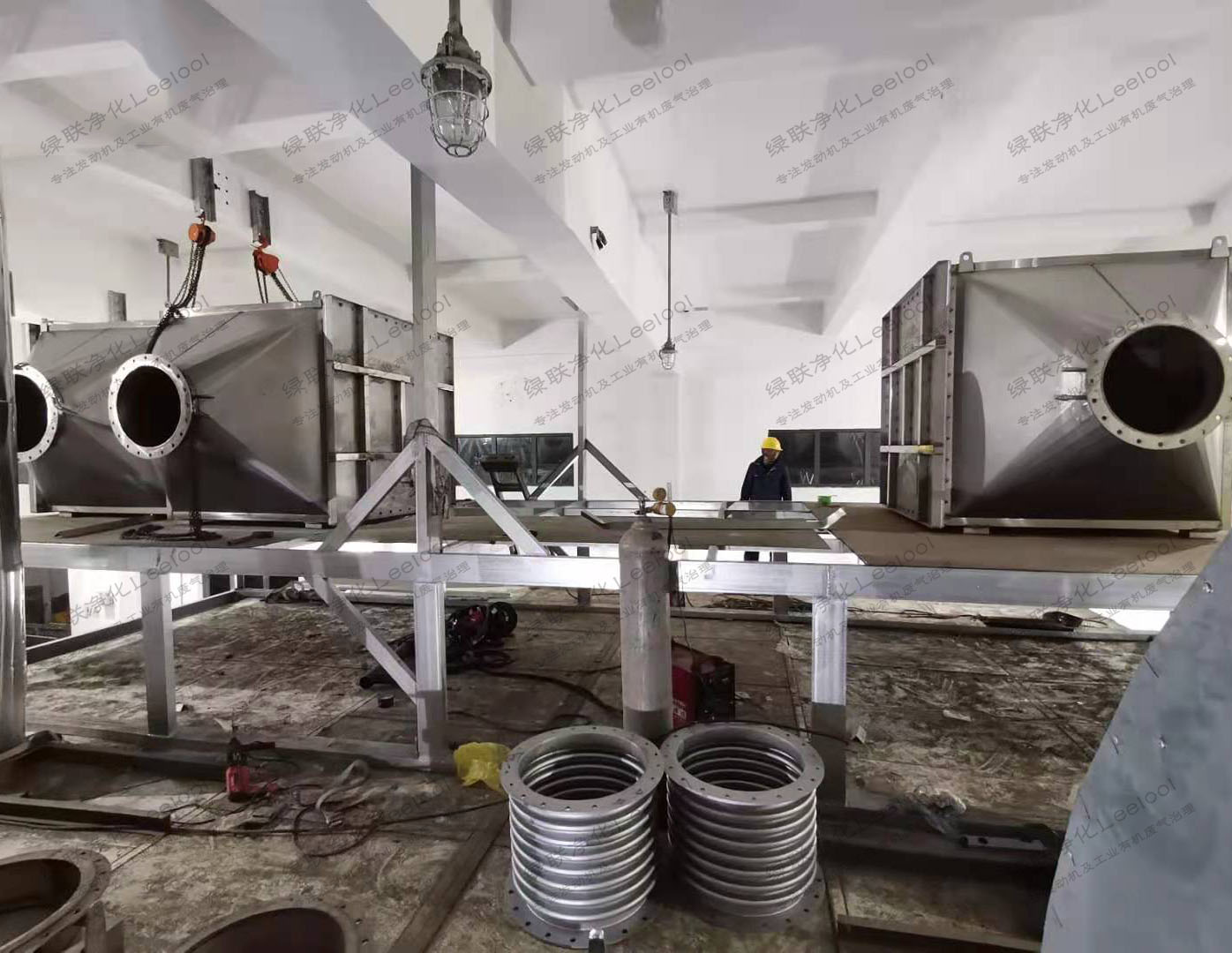 发电厂沼气发电机组尾气二合一烟气脱硝设备 发电厂沼气发电机组尾气二合一烟气脱硝设备