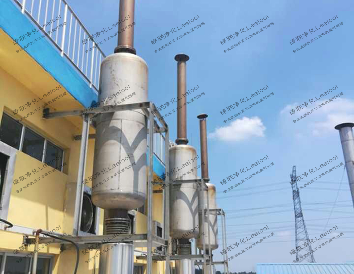 实验室测试台架用柴油发电机组尾气SCR脱硝系统