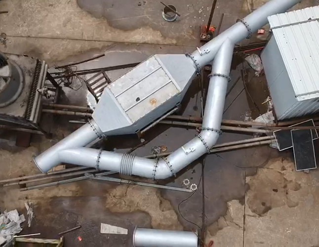 垃圾填埋气发电机尾气SCR脱硝系统