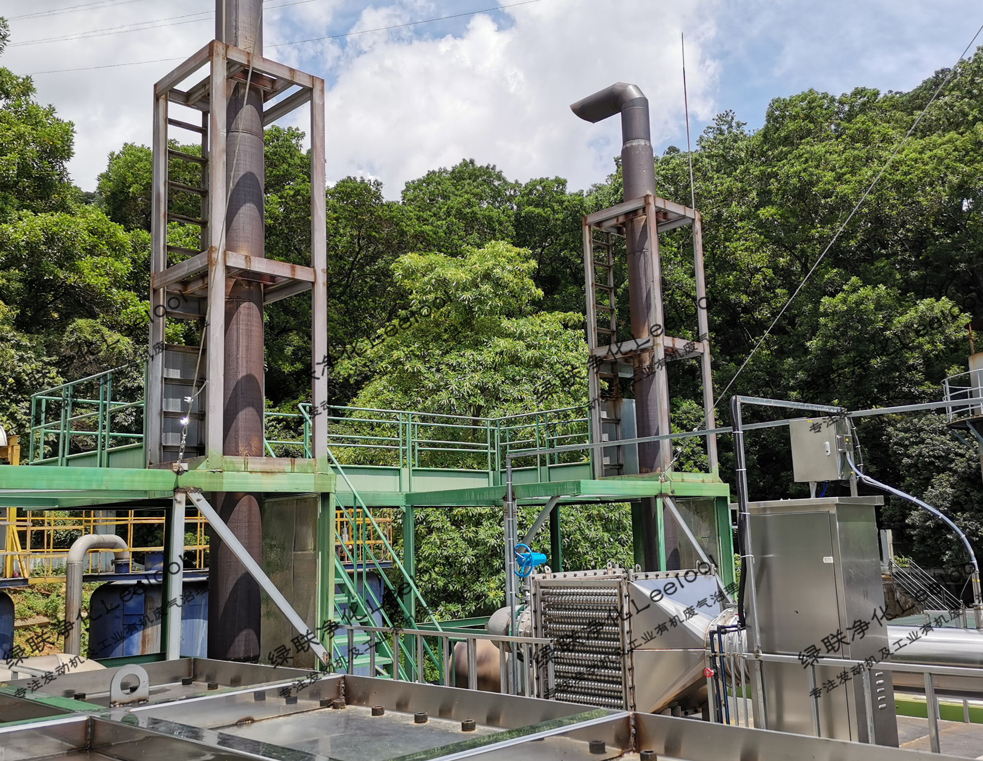 垃圾填埋沼气发电机氮氧化物治理