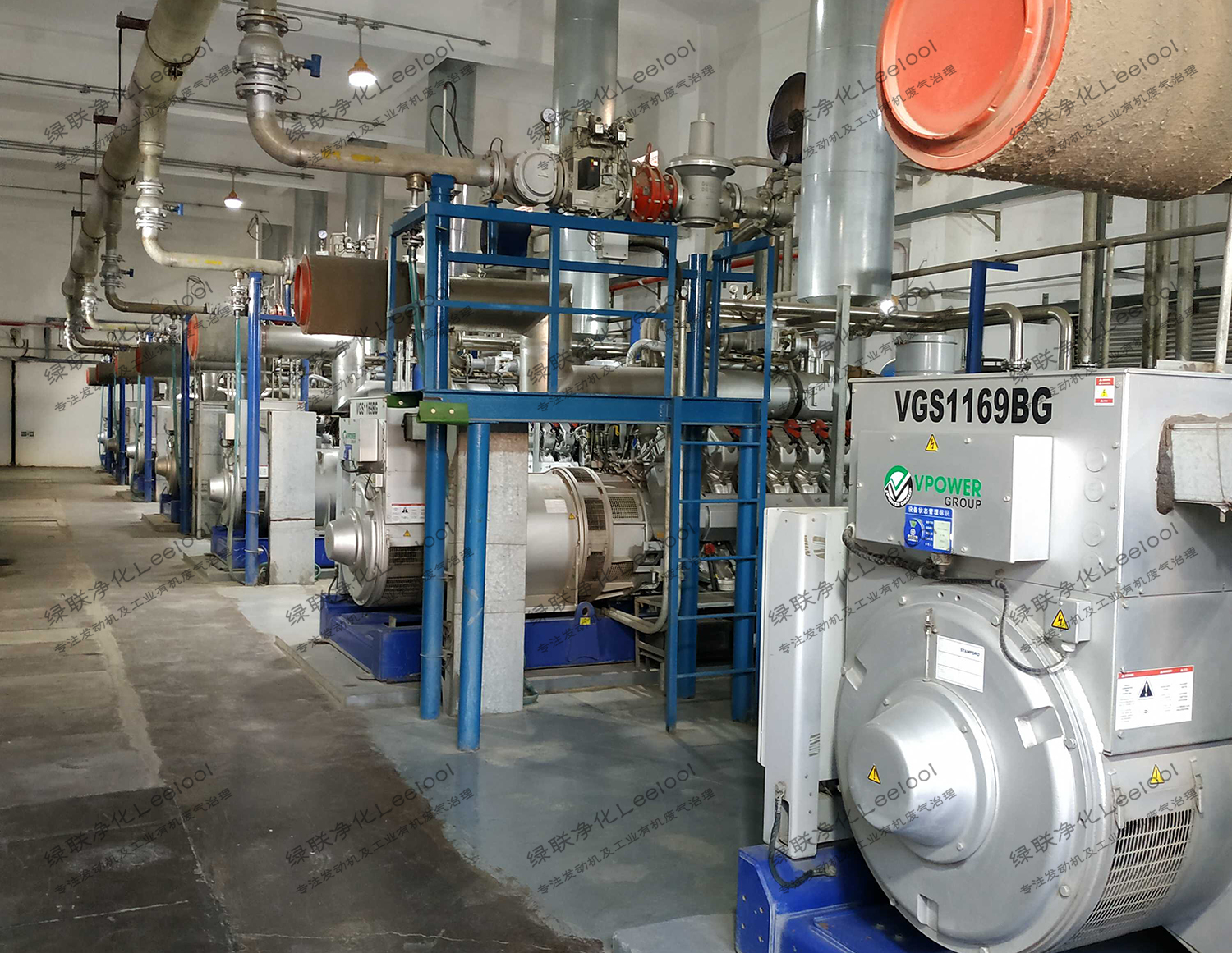 秸秆沼气发电机组尾气氮氧化物治理