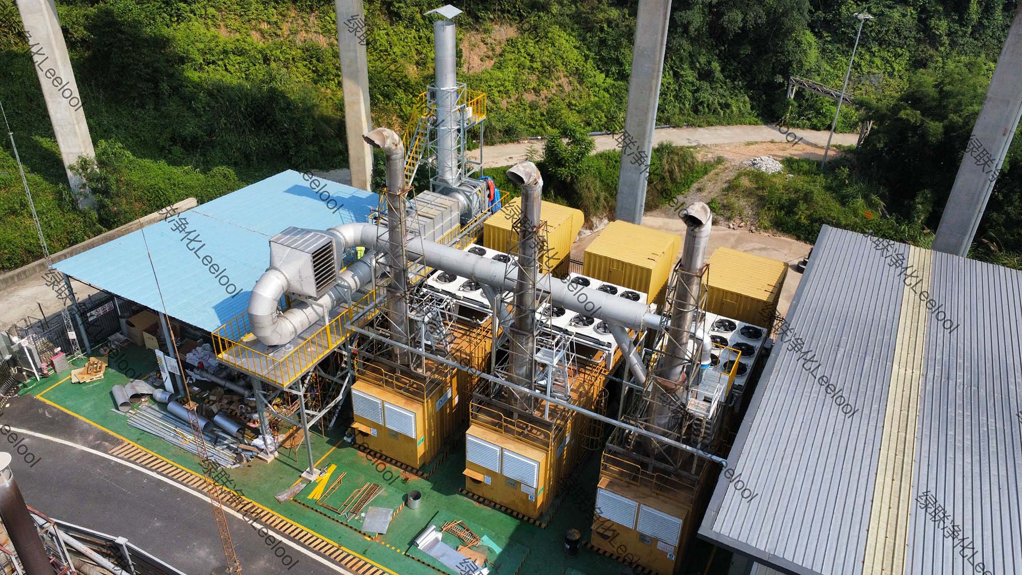 NOx治理｜广环投兴丰生活垃圾填埋场沼气发电机组尾气SCR脱硝改造顺利投产