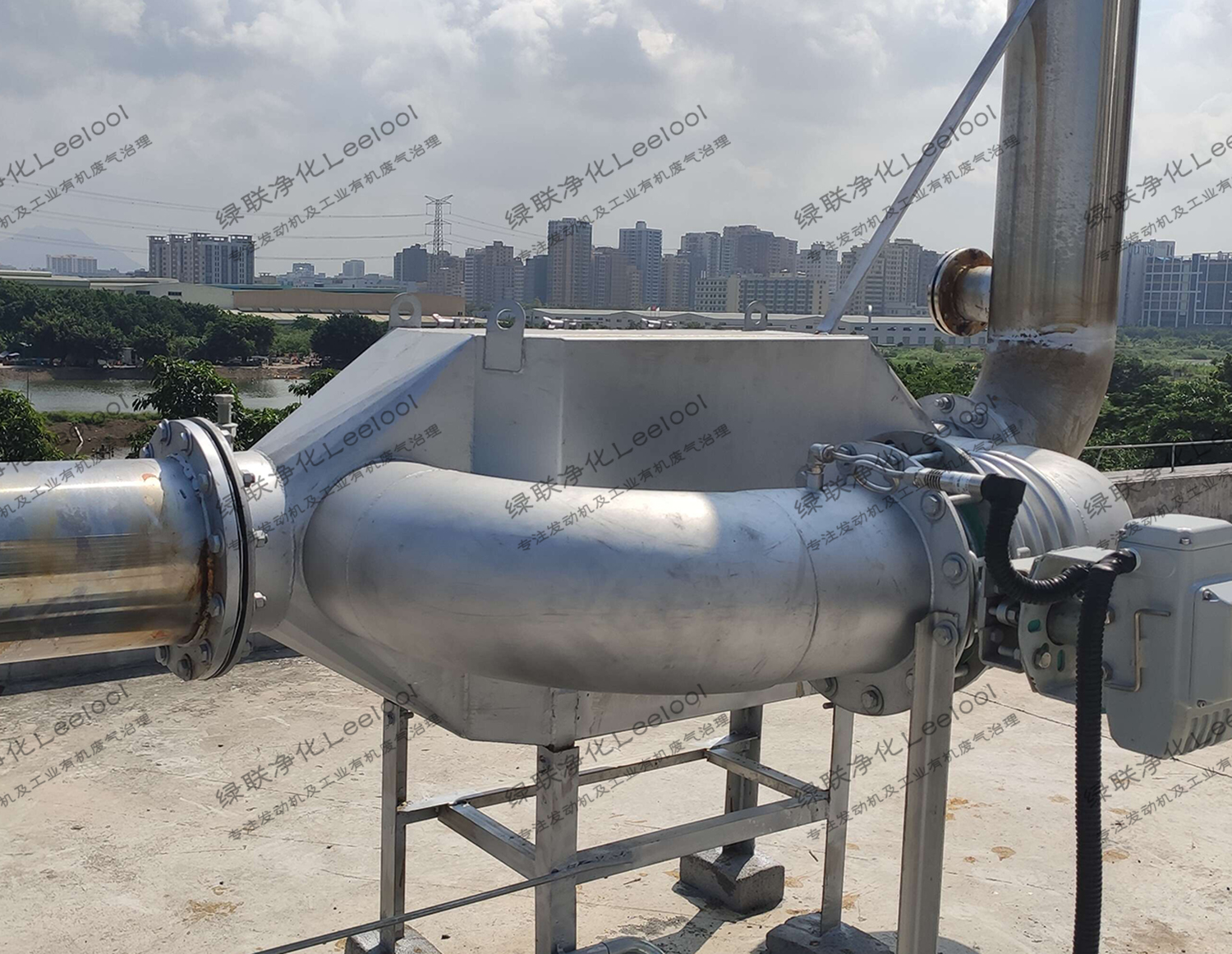 噪音治理丨长安某港企新建发电机房柴油发动机降噪工程