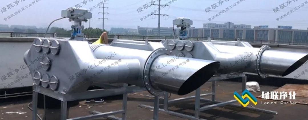 【万国大厦数据中心】三菱备用柴油发动机尾气黑烟治理 【万国大厦数据中心】三菱备用柴油发动机尾气黑烟治理