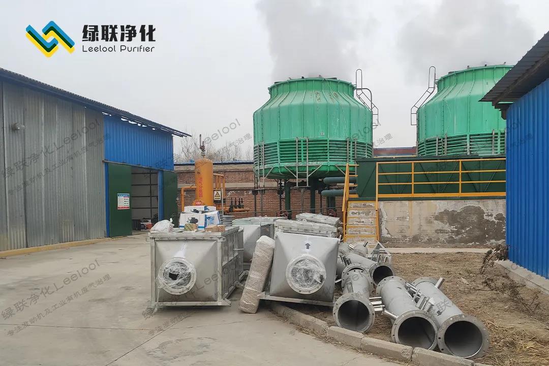 脱硝设备到达项目现场 脱硝设备到达项目现场