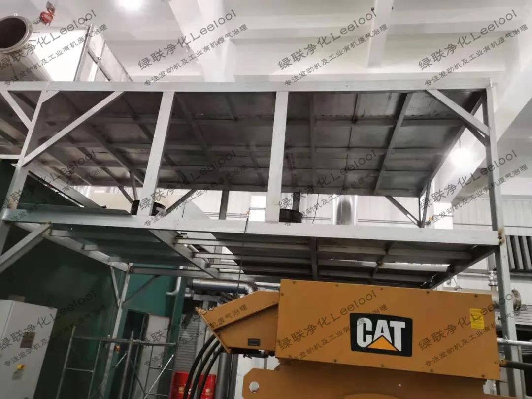 绿联净化SCR脱硝系统安装现场 绿联净化SCR脱硝系统安装现场