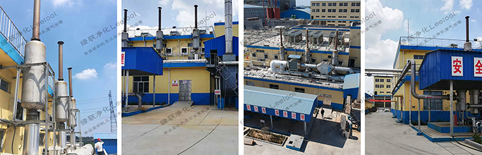 淀粉厂沼气发电机组氮氧化物治理项目【绿联净化】 淀粉厂沼气发电机组氮氧化物治理项目【绿联净化】